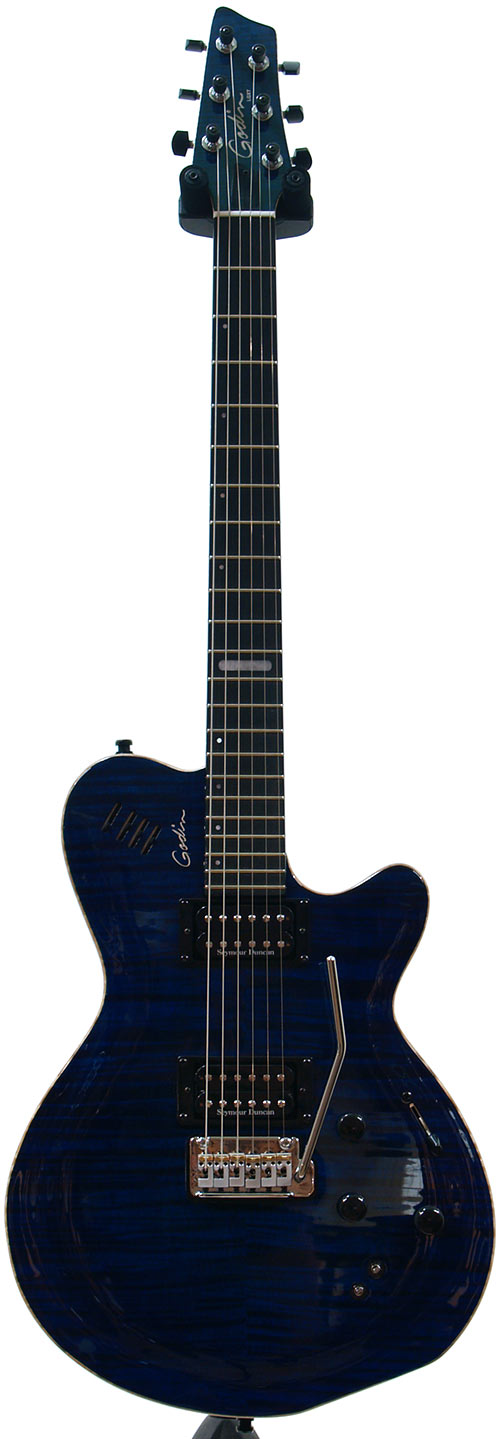 Godin LGXT Trans Blue Flame