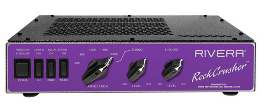 Rivera Rock Crusher Power Attenuator Switchable 8 or 16ohms w/Balanced Out