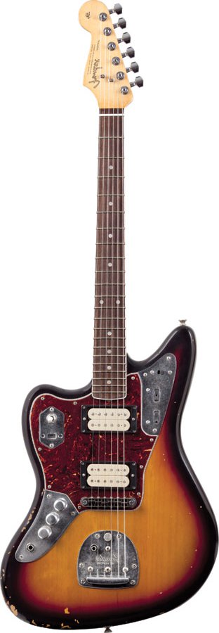 Fender Kurt Cobain Jaguar LH 3 tone Sunburst