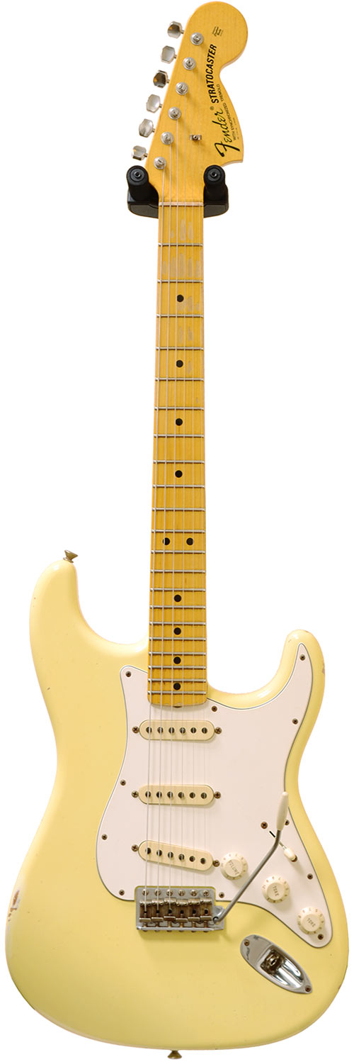 Fender Custom Shop 69 Stratocaster Relic Vintage White MN #R60299