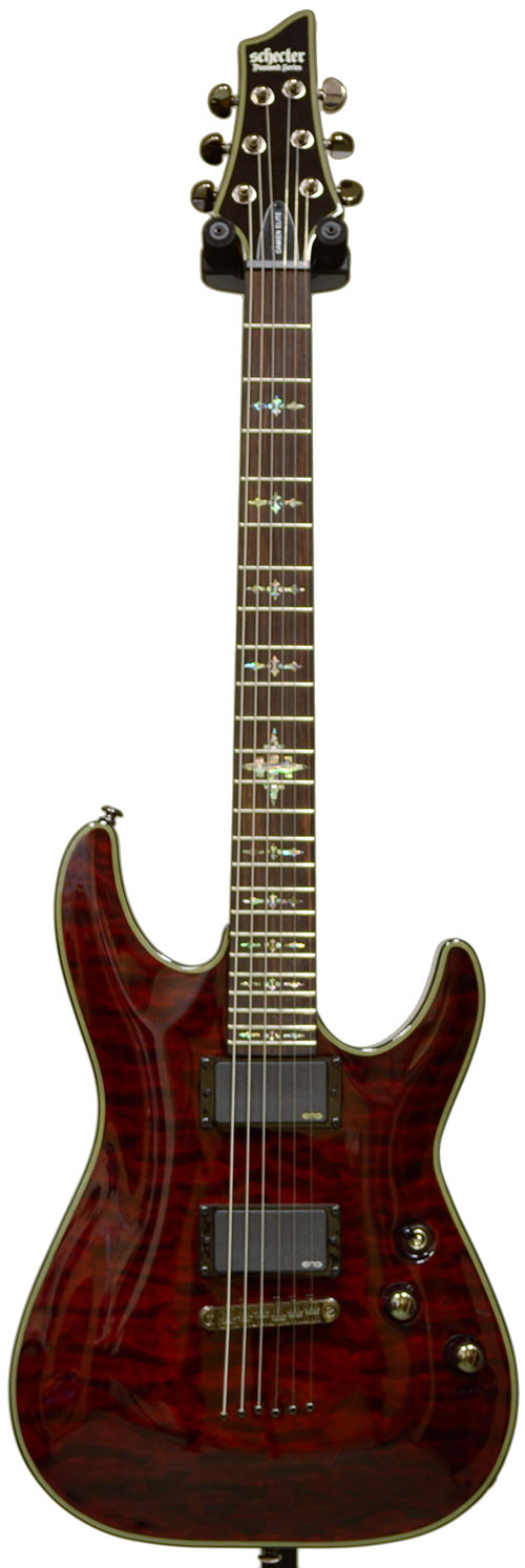 Schecter Damien Elite Crimson Red