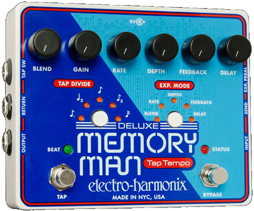 Electro Harmonix Deluxe Memory Man w/Tap Tempo
