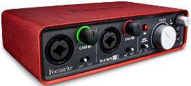 Focusrite Scarlett 2i2 USB Audio Interface