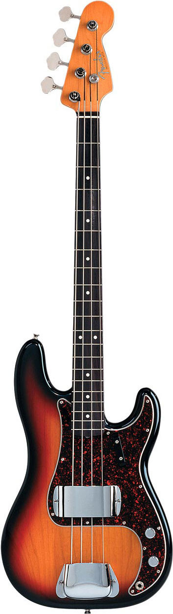 Fender American Vintage 62 Precision Bass 3 Tone Sunburst