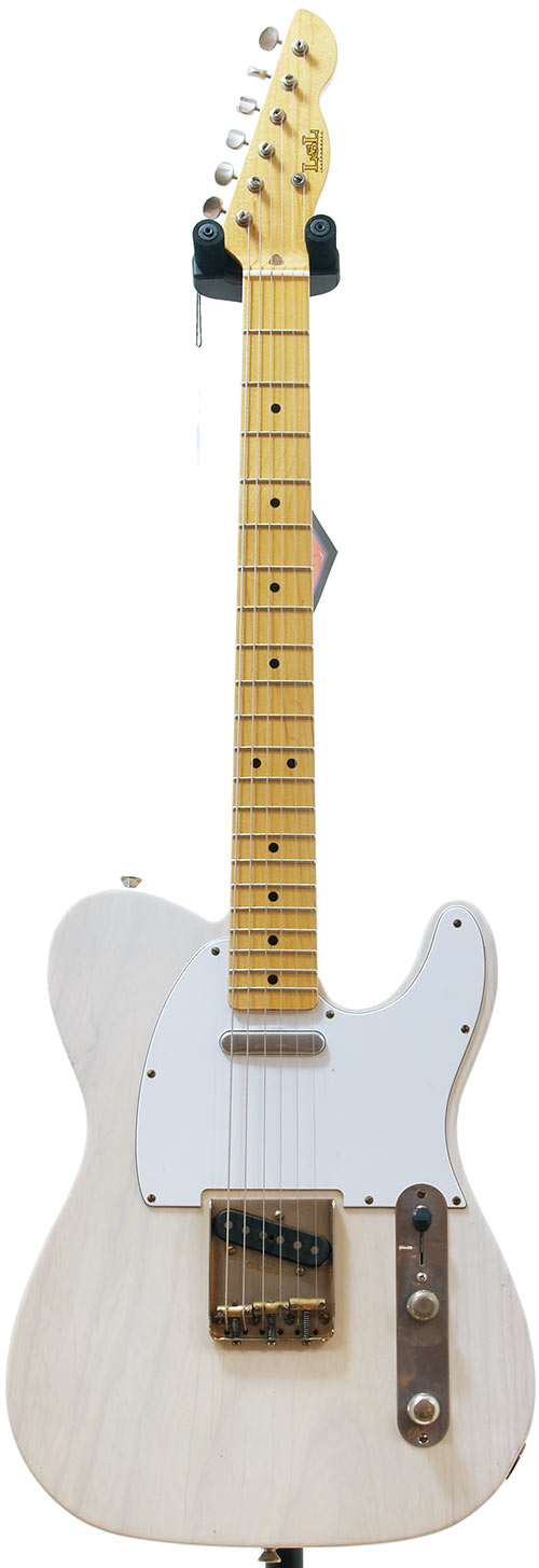 LSL Instruments TB SA VC T Bone Swamp Ash Vintage Cream White Guard Fat Neck 'Ina'