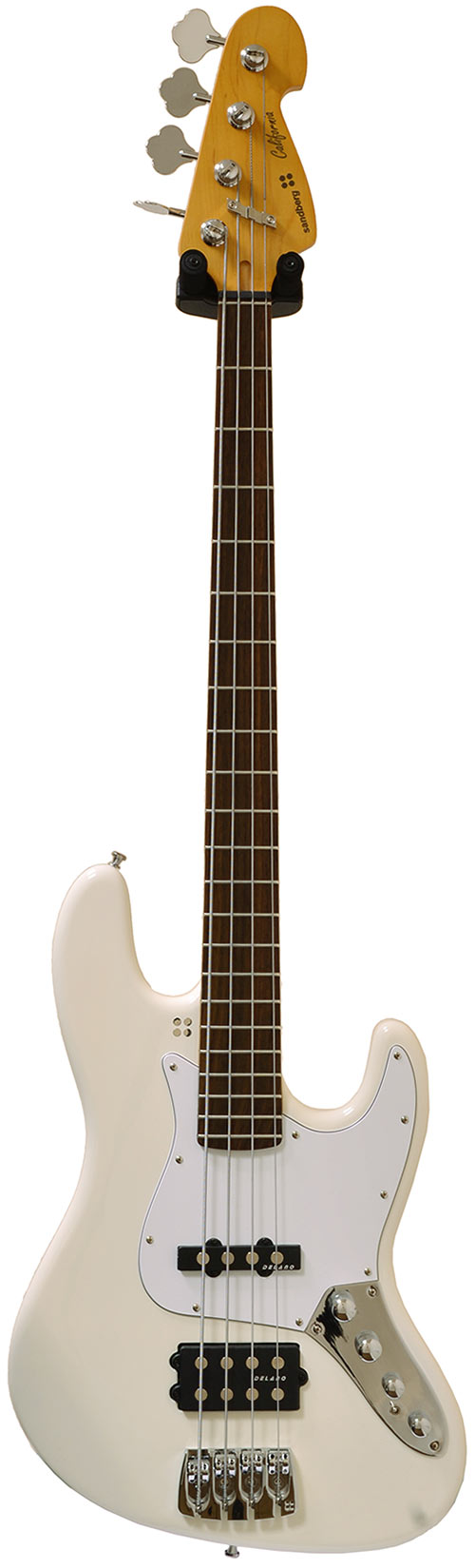 Sandberg California 4 String TM Virgin White High Gloss