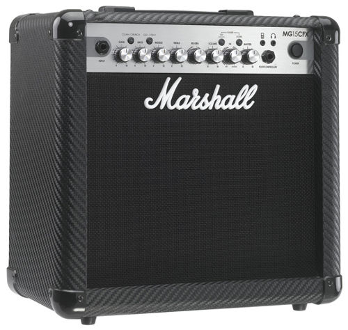 Marshall MG15CFX 15 Watt Guitar Combo Carbon Fibre