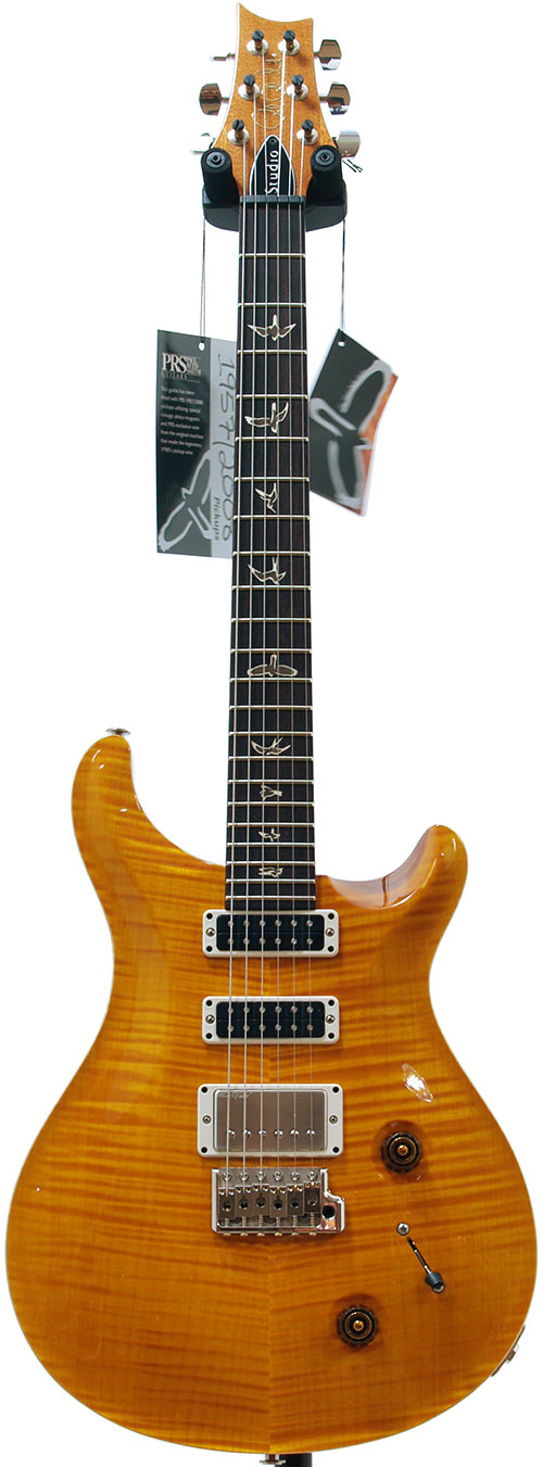 PRS Studio Santana Yellow 10 Top Pattern Regular Neck #176055