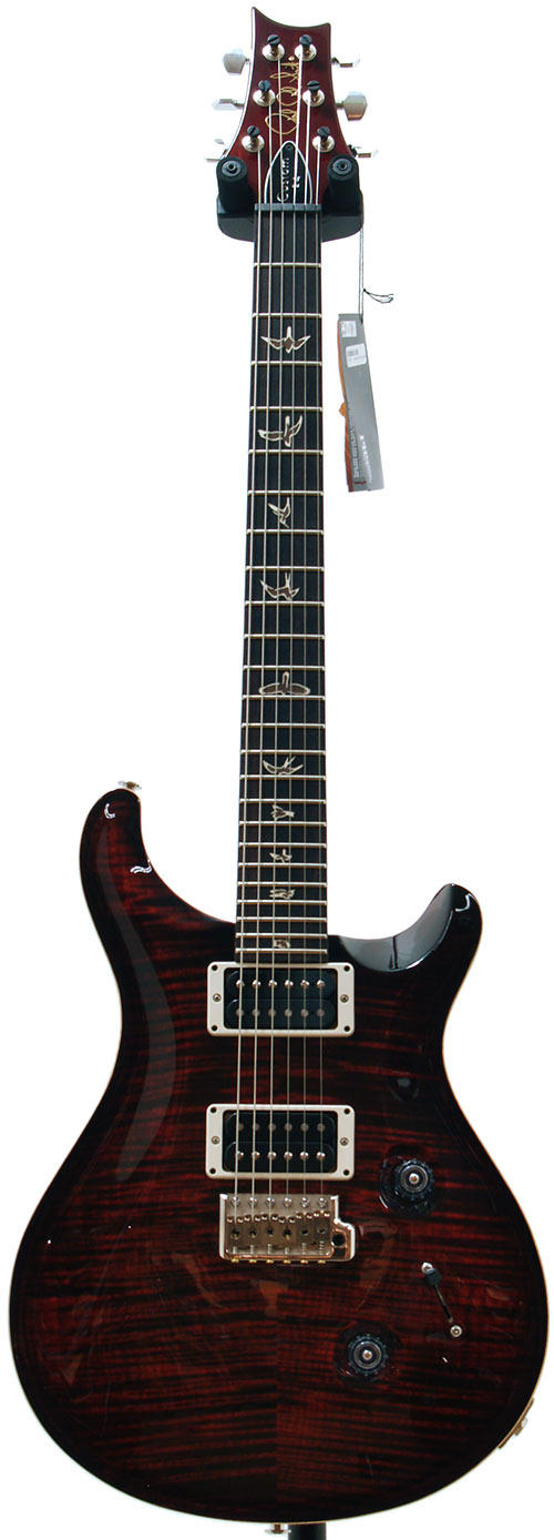 PRS 2011 Custom 24 Fire Red 10 Top Pattern Thin Neck #175451