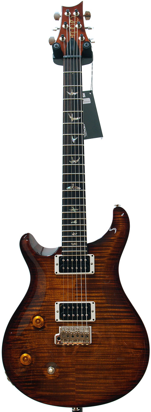 PRS 2011 Custom 22 Lefty LTD 10 Top Black Gold Wide Fat #178441