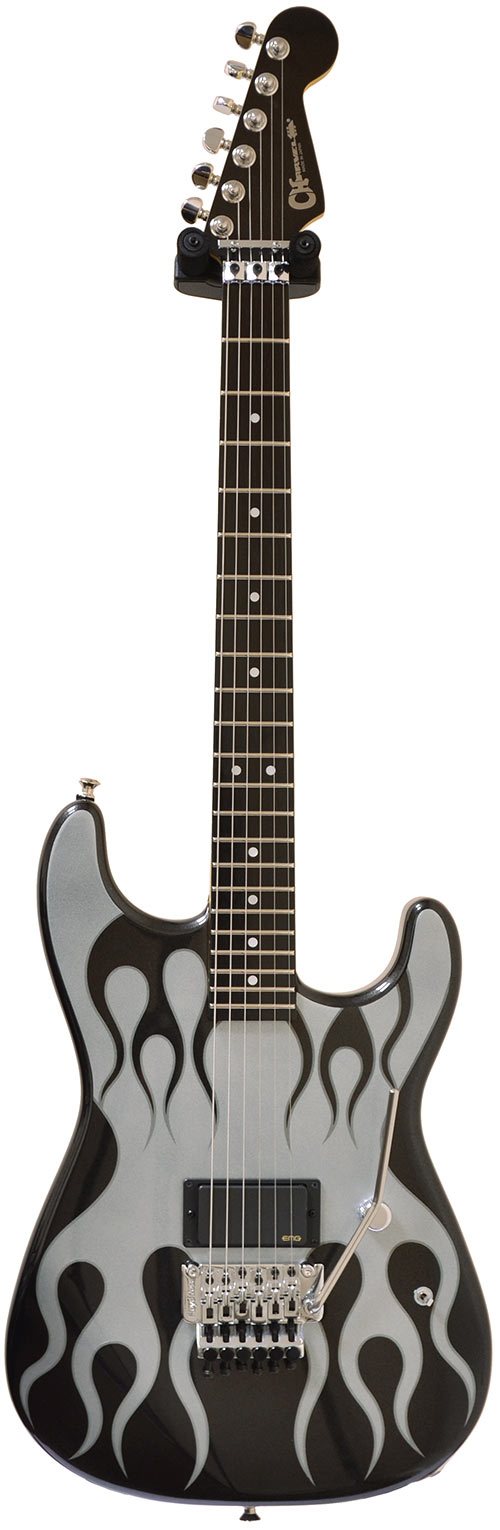Charvel Wild Card #8 Chrome Rod Flame