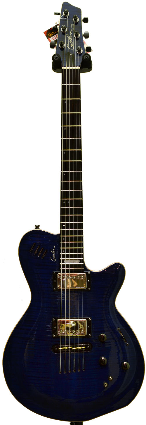 Godin LGX-SA Trans Blue (Pre-owned)