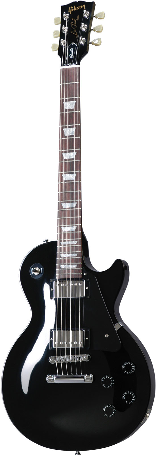 Gibson Les Paul Studio Ebony Chrome Hardware