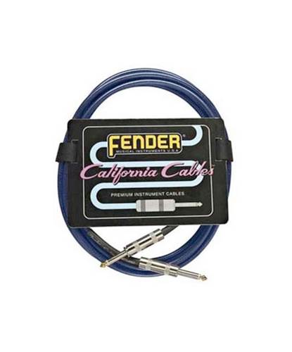 Fender 10' California Cable Lake Placid Blue