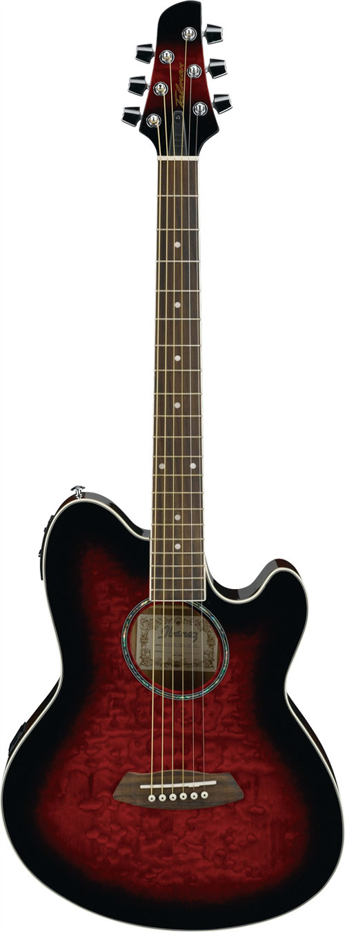 Ibanez Talman TCY20-TRS Transparent Red Sunburst
