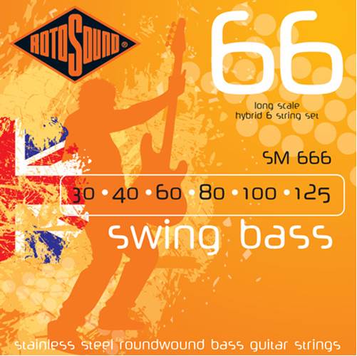 Rotosound SM666 Swing Bass 30-125 6 String