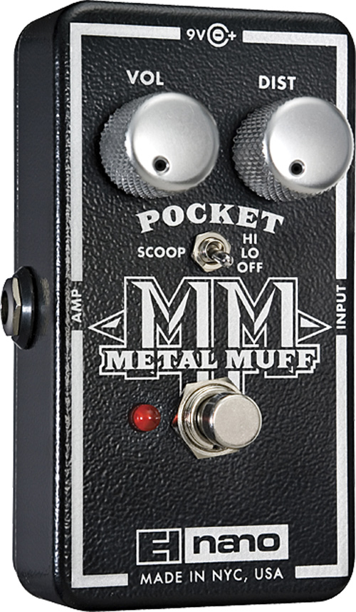 Electro Harmonix Nano Pocket Metal Muff Metal Distortion