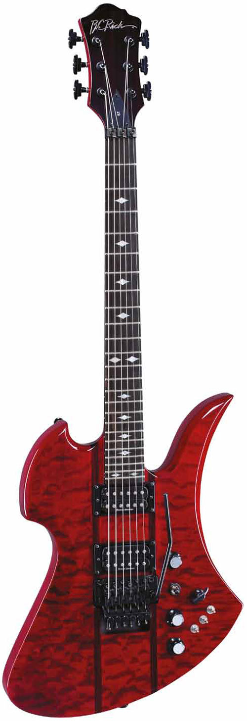 BC Rich Mockingbird ST Trans Red