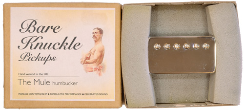 Bare Knuckle The Mule Bridge Humbucker Potted Nickel Covered