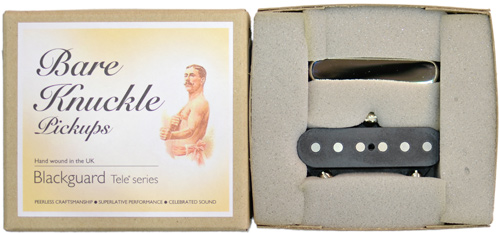 Bare Knuckle Blackguard Tele Set Nickel Flat 50s