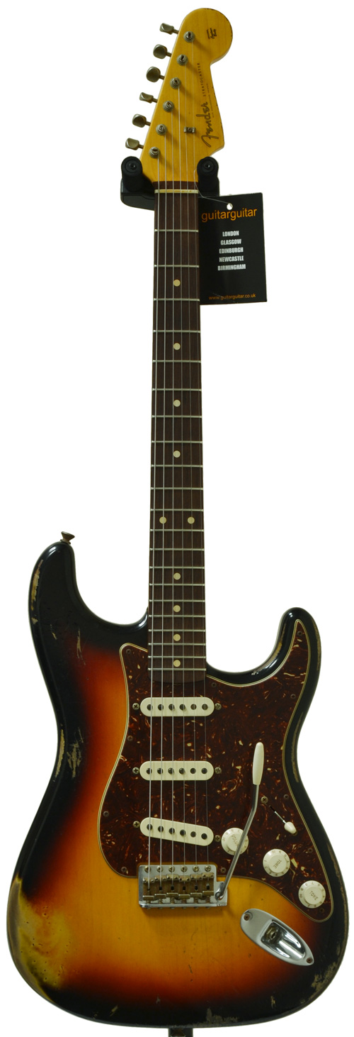 Fender Custom Shop 1960 Strat Heavy Relic 3 Tone Sunburst