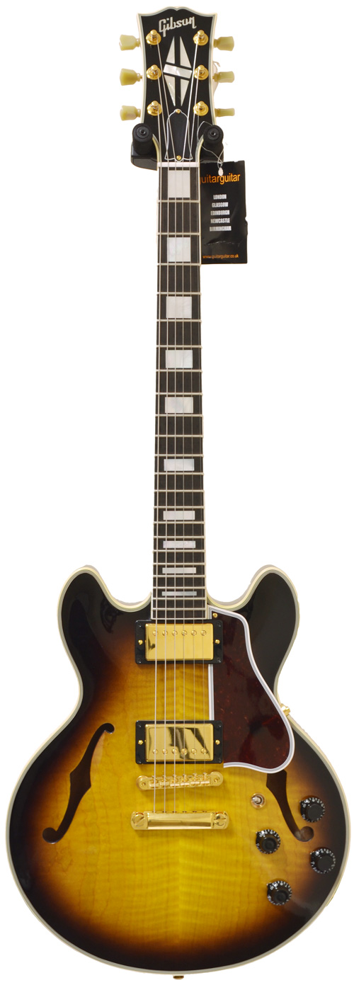 Gibson CS-356 Figured Top Antique Vintage Sunburst Gold Hardware