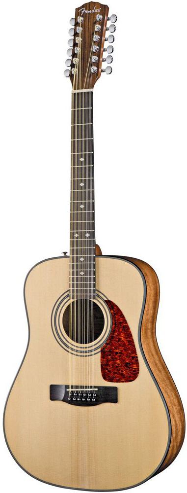 Fender CD-160SE 12 String Natural with Fishman