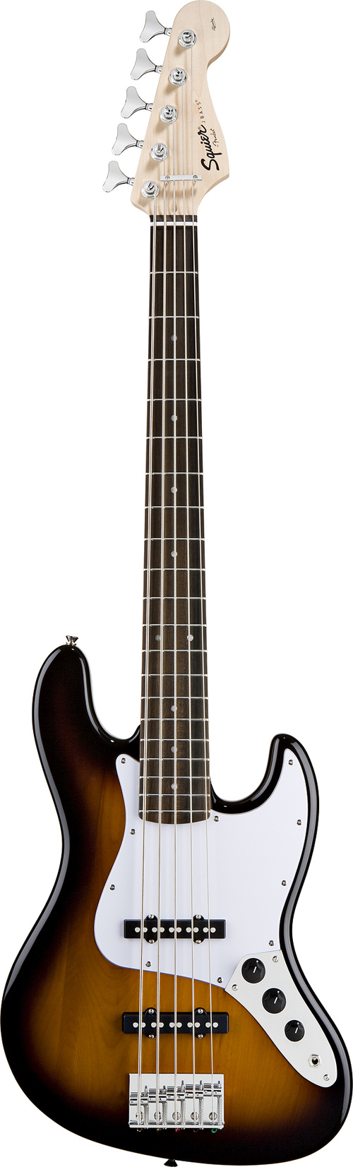 Squier Affinity Jazz V Brown Sunburst