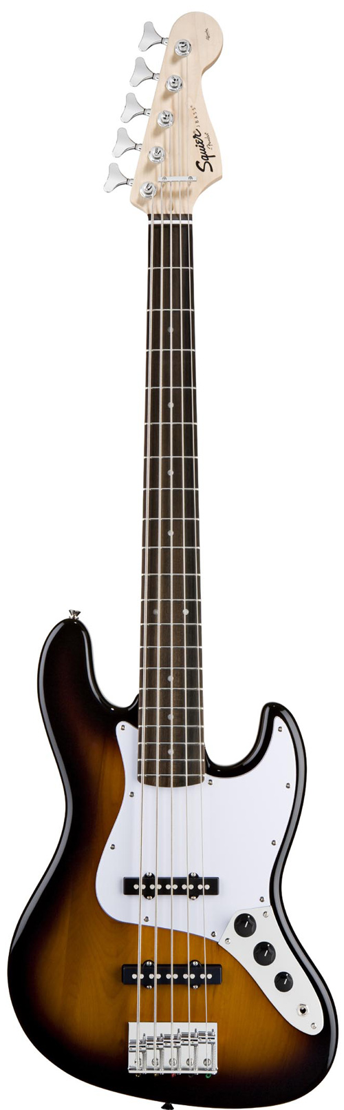 Squier Affinity Jazz Bass V Brown Sunburst