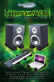 Universal Acoustics Vibro-Pads 1 Set