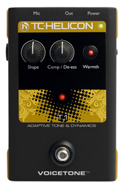 TC Helicon VoiceTone T1 Adaptive Tone and Dynamics
