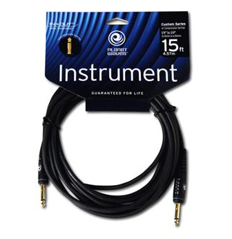 Planet Waves PW-GCS-15 Custom 15FT Straight Guitar Cable