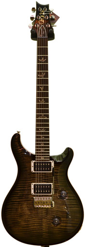 PRS Custom 24 Charcoal Burst 10 Top Pattern Thin #11173418