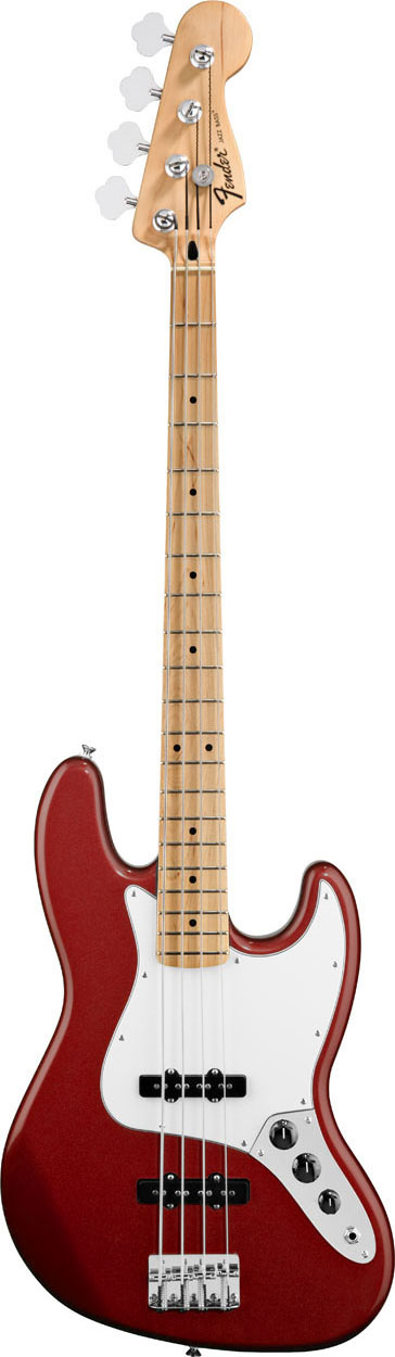 Fender Standard Jazz Bass Candy Apple Red MN