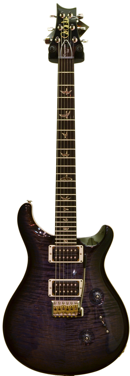 PRS Custom 24 10 Purple Hazel V12 Finish Pattern Regular Neck #178489