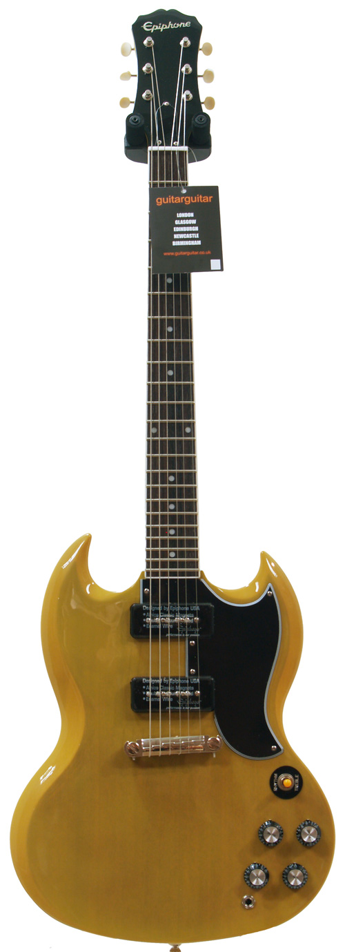 Epiphone SG special 1961 TV yellow