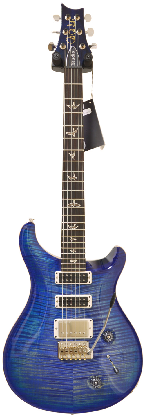 PRS Studio Faded Blueburst 10 Top Pattern Regular Neck #179854