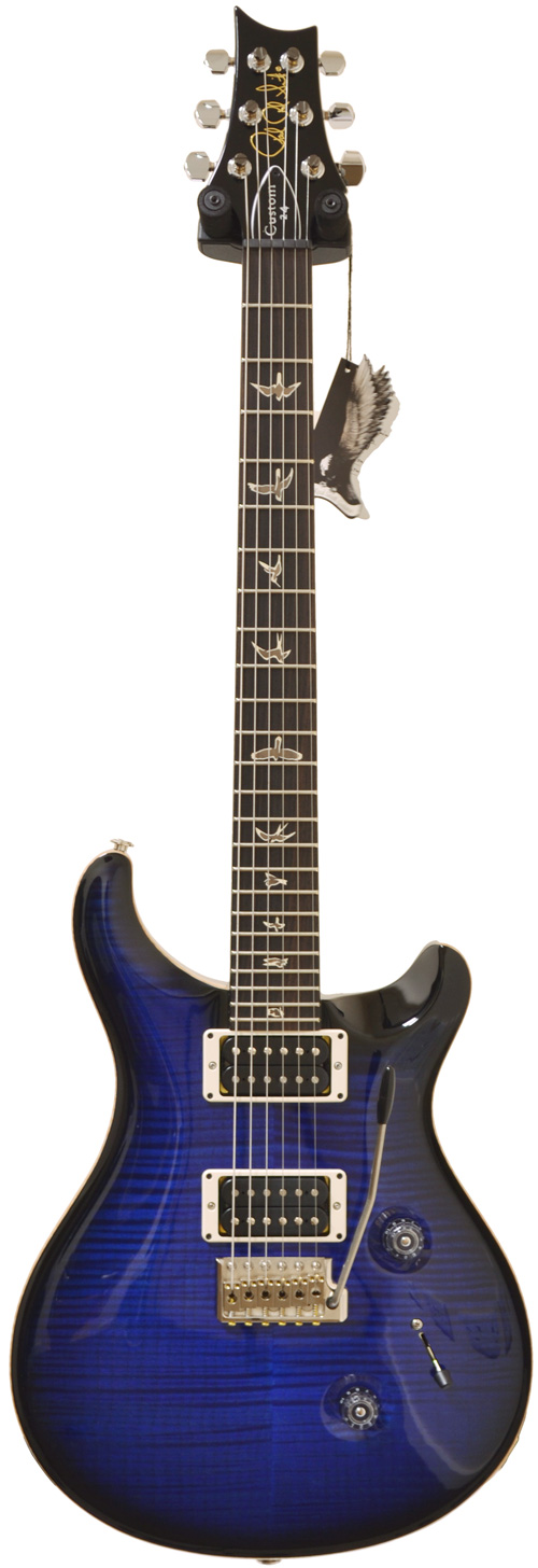 PRS Custom 24 Sapphire Smokeburst Pattern Thin Neck #172829