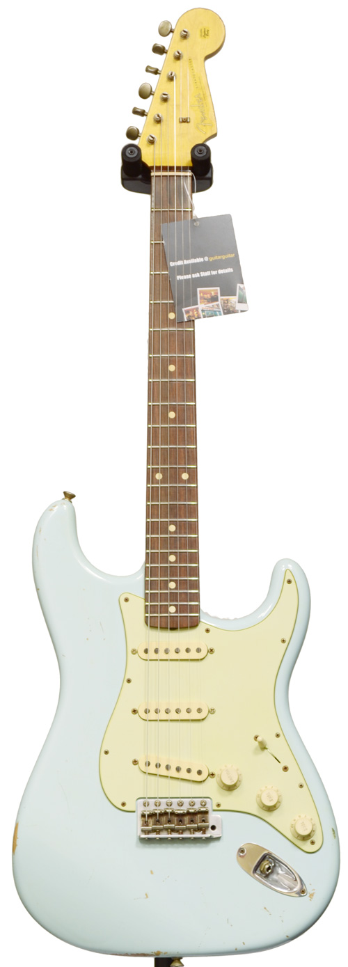 Fender Custom Shop 1960 Strat Relic Sonic Blue #59018