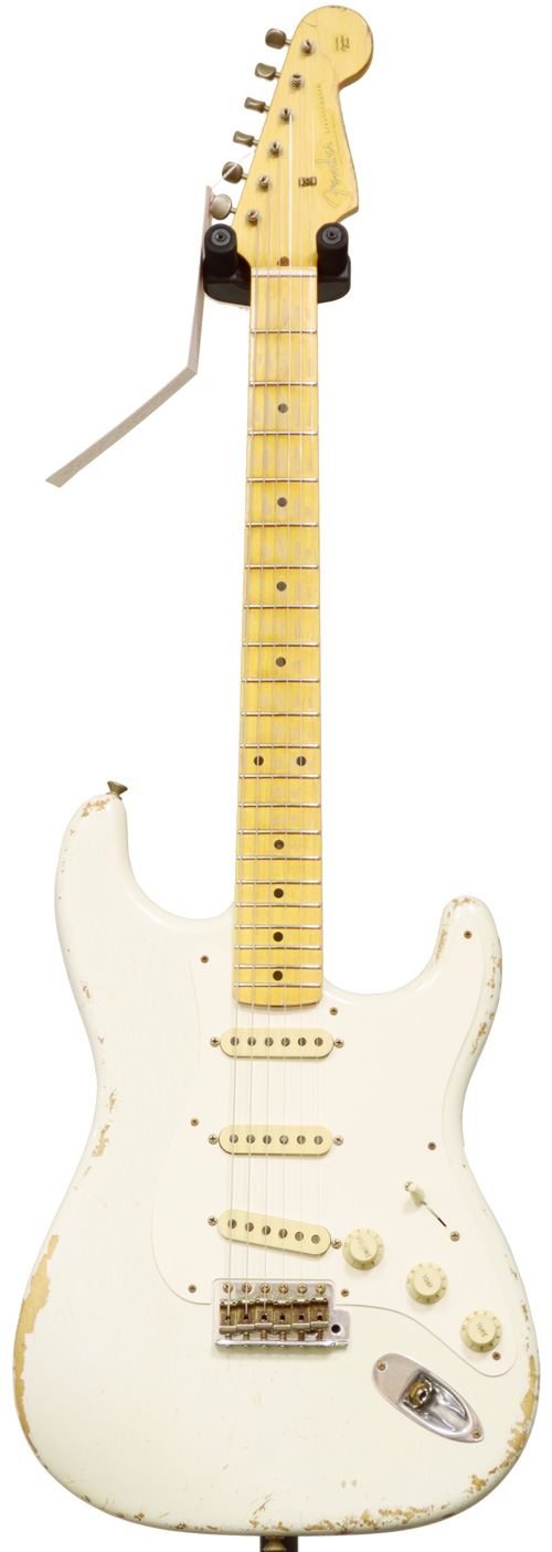 Fender Custom Shop 1957 Strat Heavy Relic Olympic White #57407