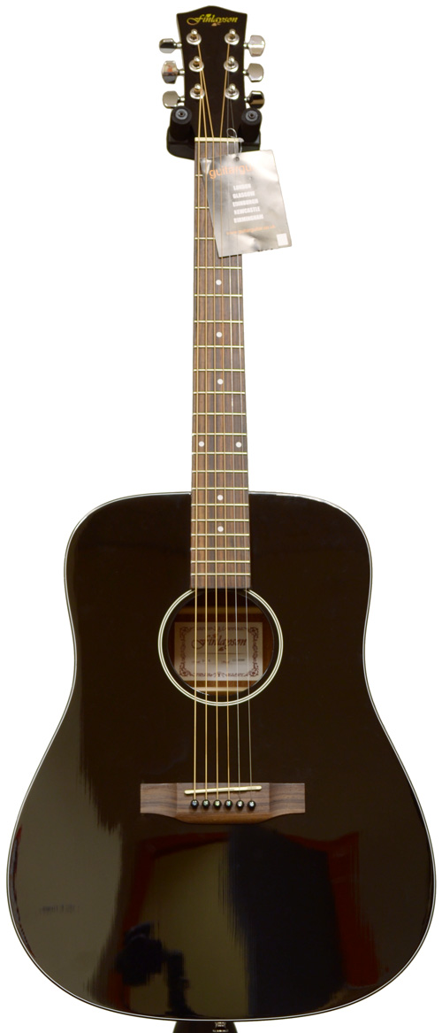 Finlayson D-1BG Dreadnought Mahogany/Spruce Black (Gloss Top)
