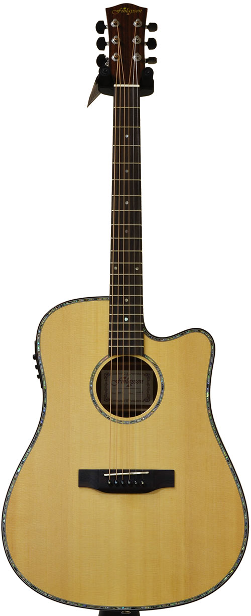 Finlayson DMCE-2G Mahogany/Spruce with Fishman Presys (Gloss Top)