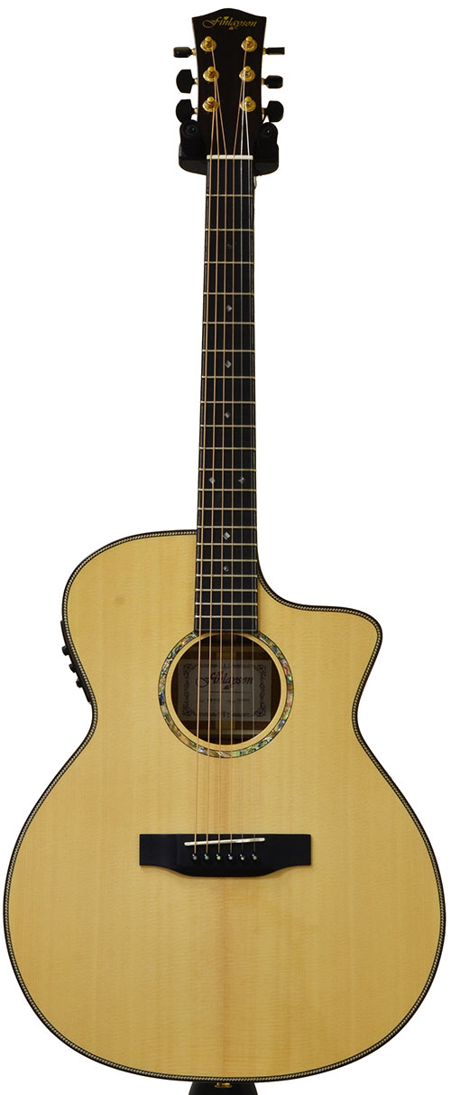 Finlayson GAM-50CEG All Solid Mahogany/Spruce with Fishman Presys 301 (Gloss Top)