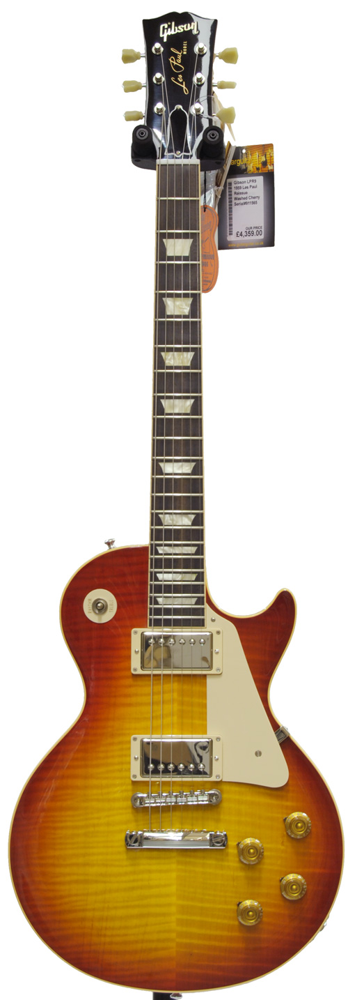 Gibson Custom Shop LPR9 1959 Les Paul Reissue Washed Cherry #911565