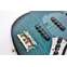 Sadowsky NYC Will Lee Teal Burst Ash/Quilt Maple Blocks #5939 Back View