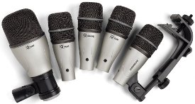 Samson 5 Kit Drum Microphone Package