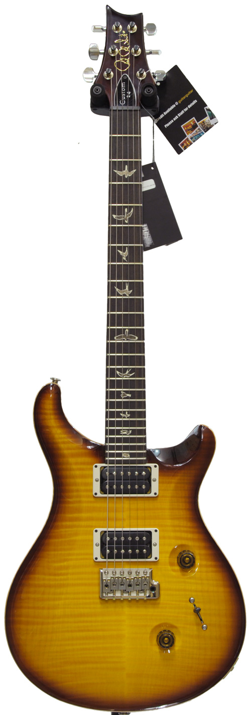 PRS Custom 24 McCarty Tobacco Sunburst 10 Top V12 Pattern Thin #178418