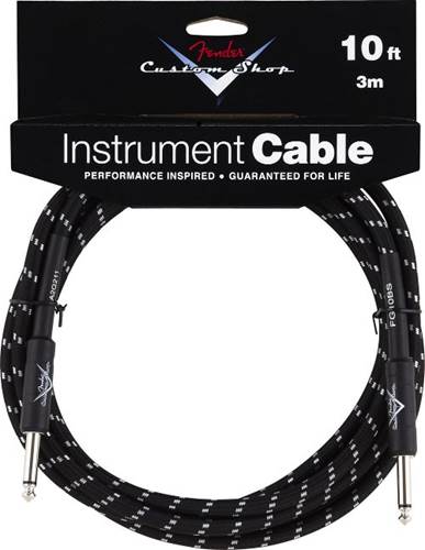 Fender Custom Shop Cable 3M Black Tweed