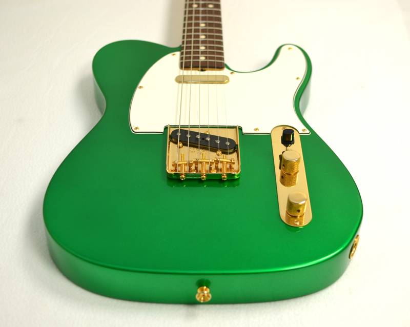 candy green telecaster