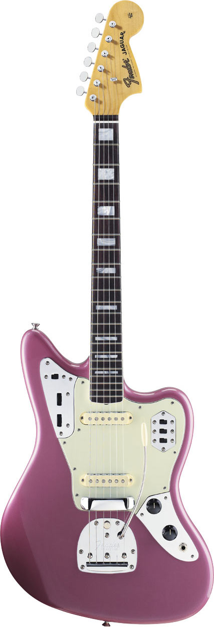 Fender 50th Anniversary Jaguar RW Burgundy Mist Metallic